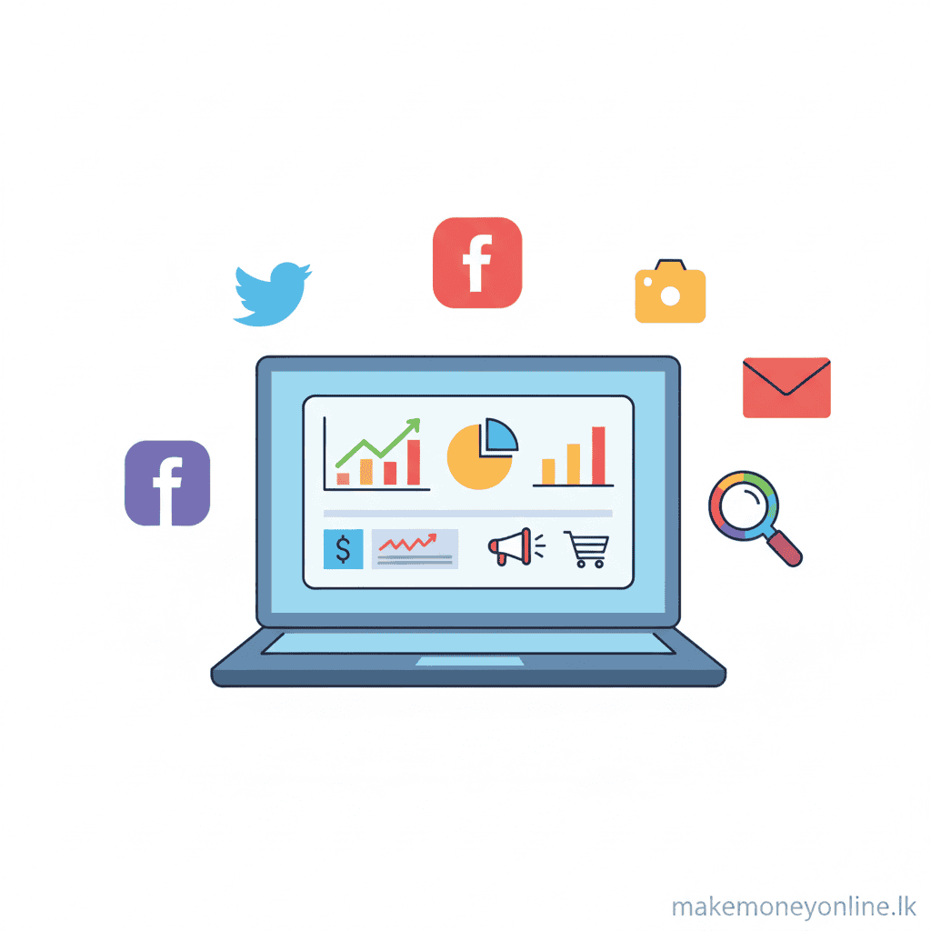 Digital Marketing in Sri Lanka: Earn LKR 100,000+ Monthly (2026 Guide) Digital Marketing Overview - Digital Marketing in Sri Lanka