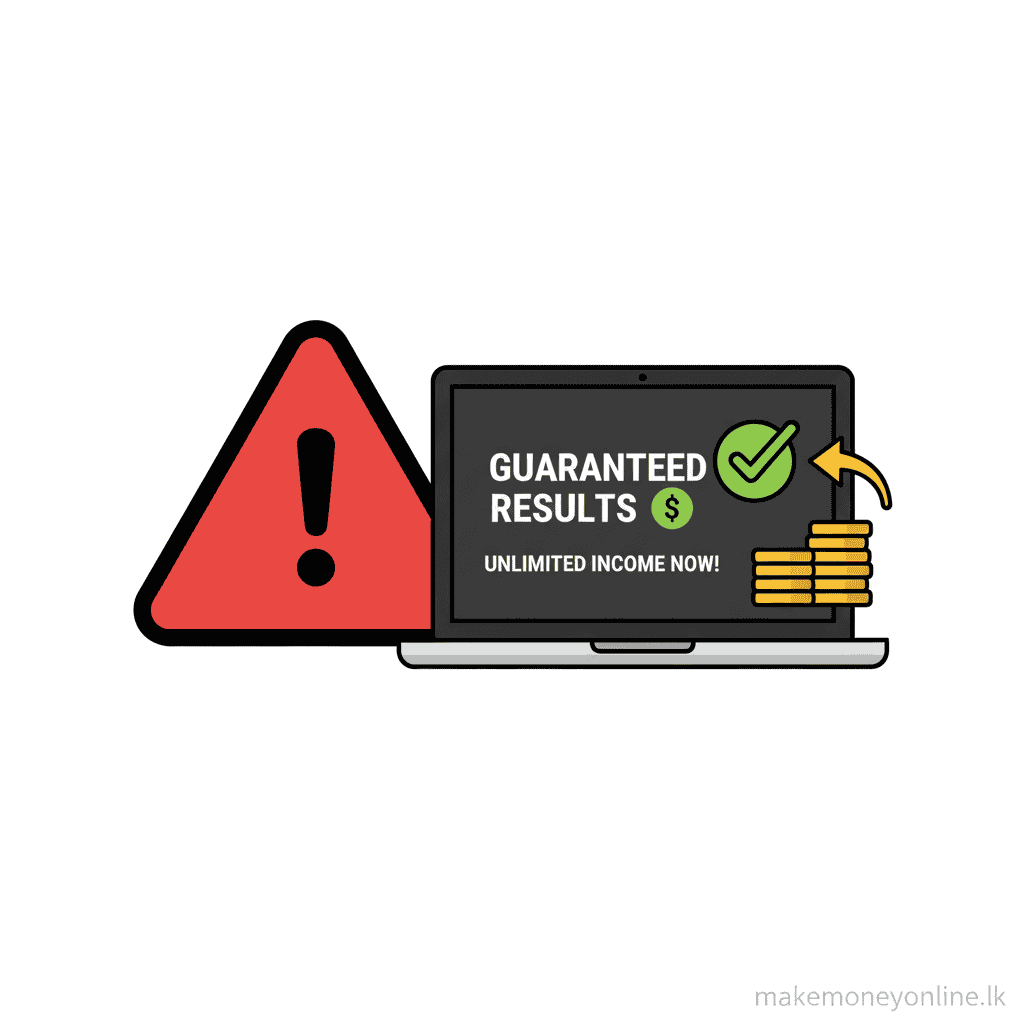 Digital Marketing in Sri Lanka: Earn LKR 100,000+ Monthly (2026 Guide) Digital Marketing Scams Warning - Digital Marketing in Sri Lanka