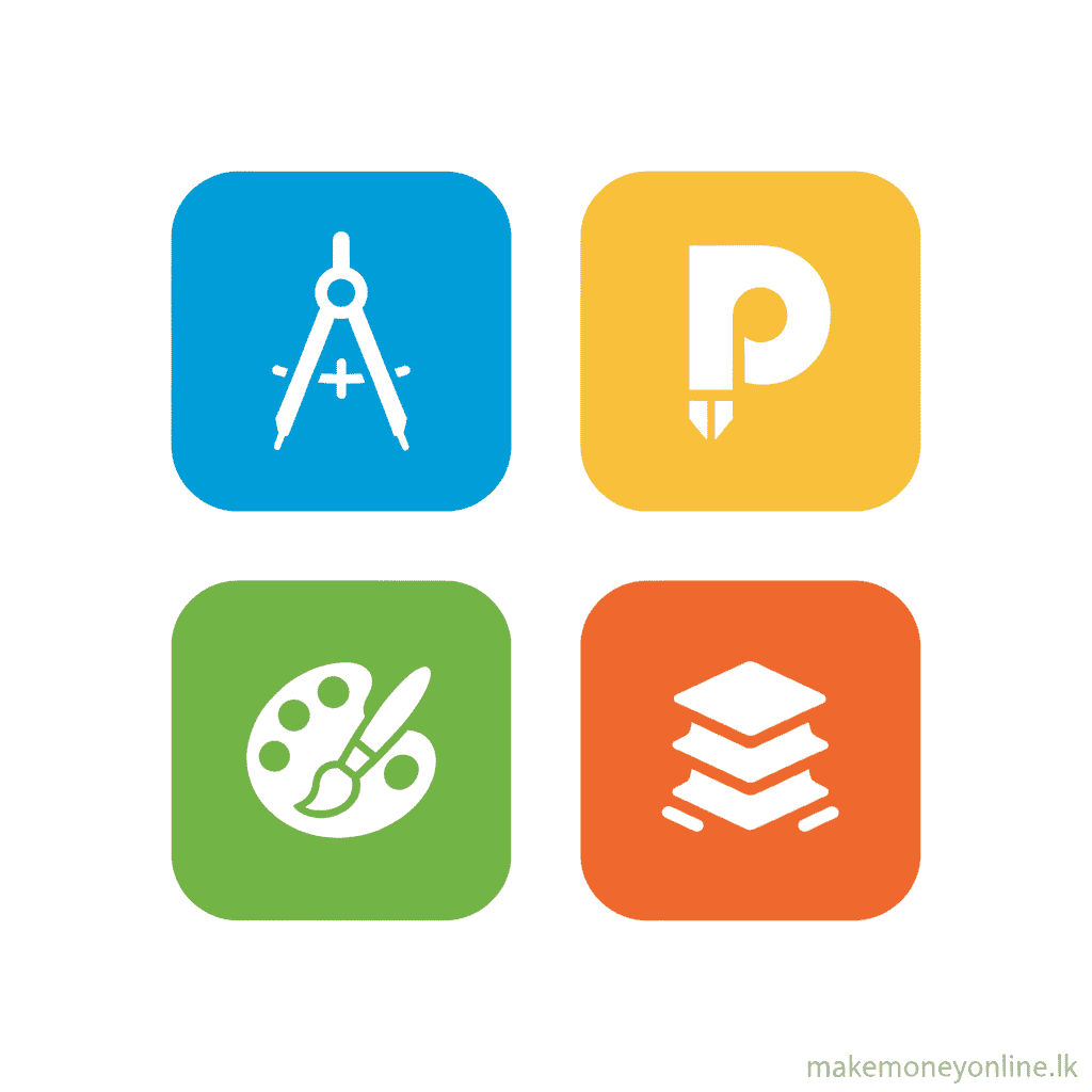 Graphic Design in Sri Lanka: Earn LKR 80,000+ Monthly (2026 Guide) Graphic design tools for Sri Lankan designers including Adobe Illustrator, Photoshop, Canva, and Figma
