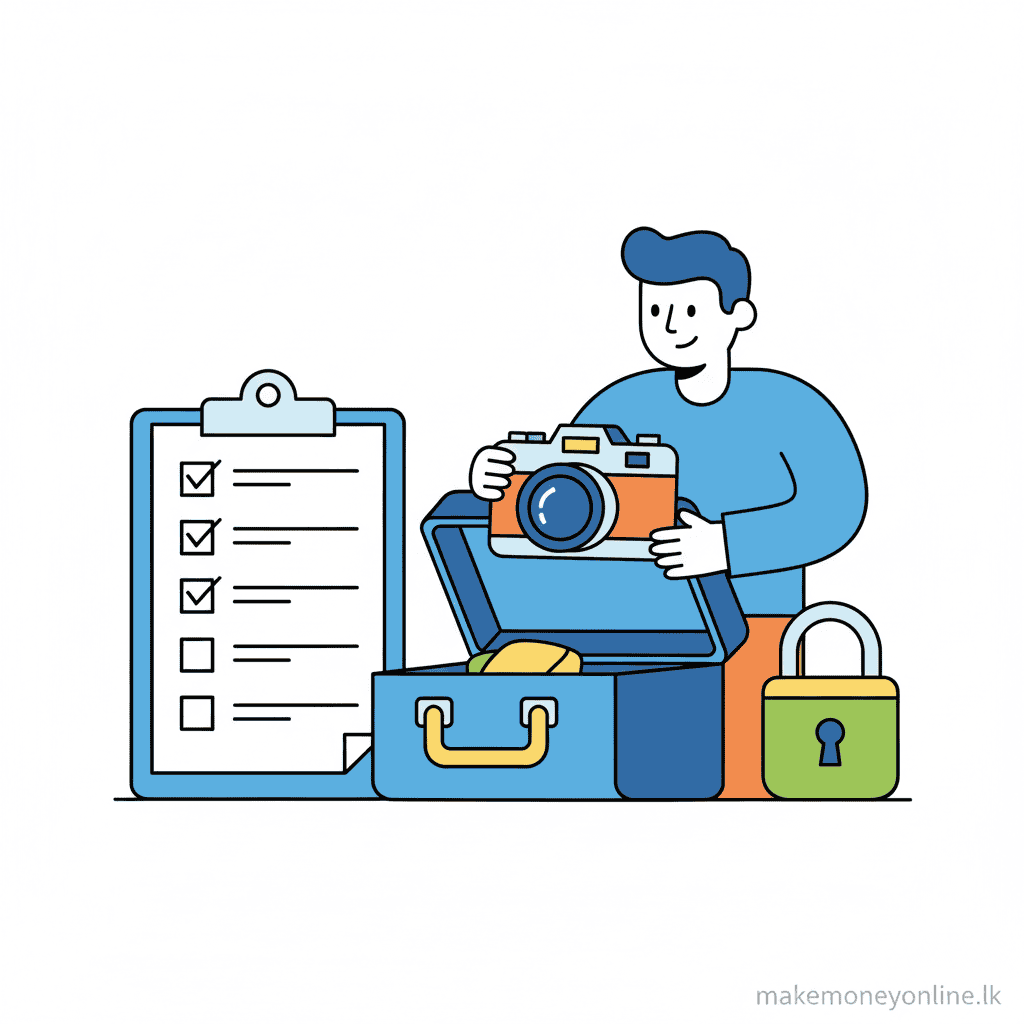 Renting Photography Gear in Sri Lanka: Earn LKR 40,000+ Monthly (2026 Guide) Renting Photography Gear Tips - Renting Photography Gear in Sri Lanka