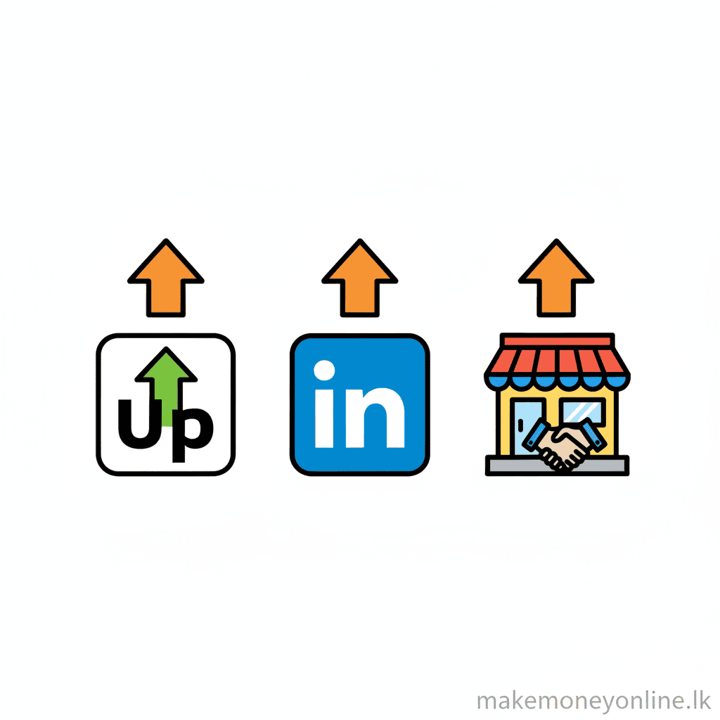 SEO Consulting in Sri Lanka: How to Earn LKR 80,000 or More Per Month (2026) Platforms for finding SEO consulting clients in Sri Lanka including Upwork, LinkedIn, and local business outreach